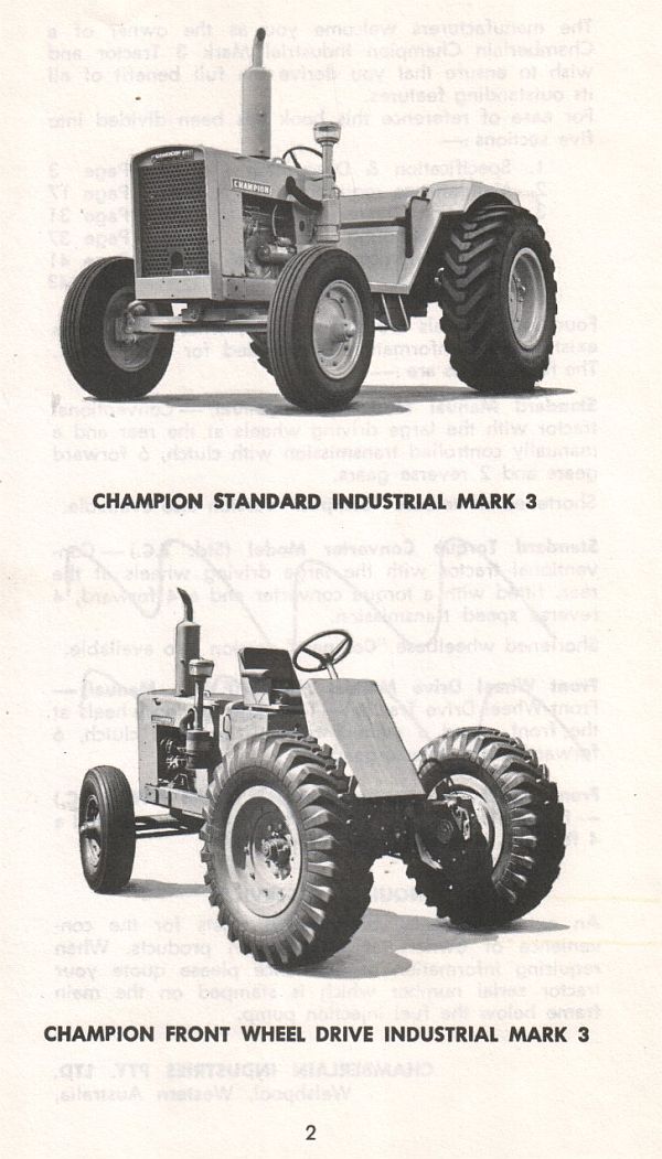 view of Chamberlain Champion Industrial Mark 3