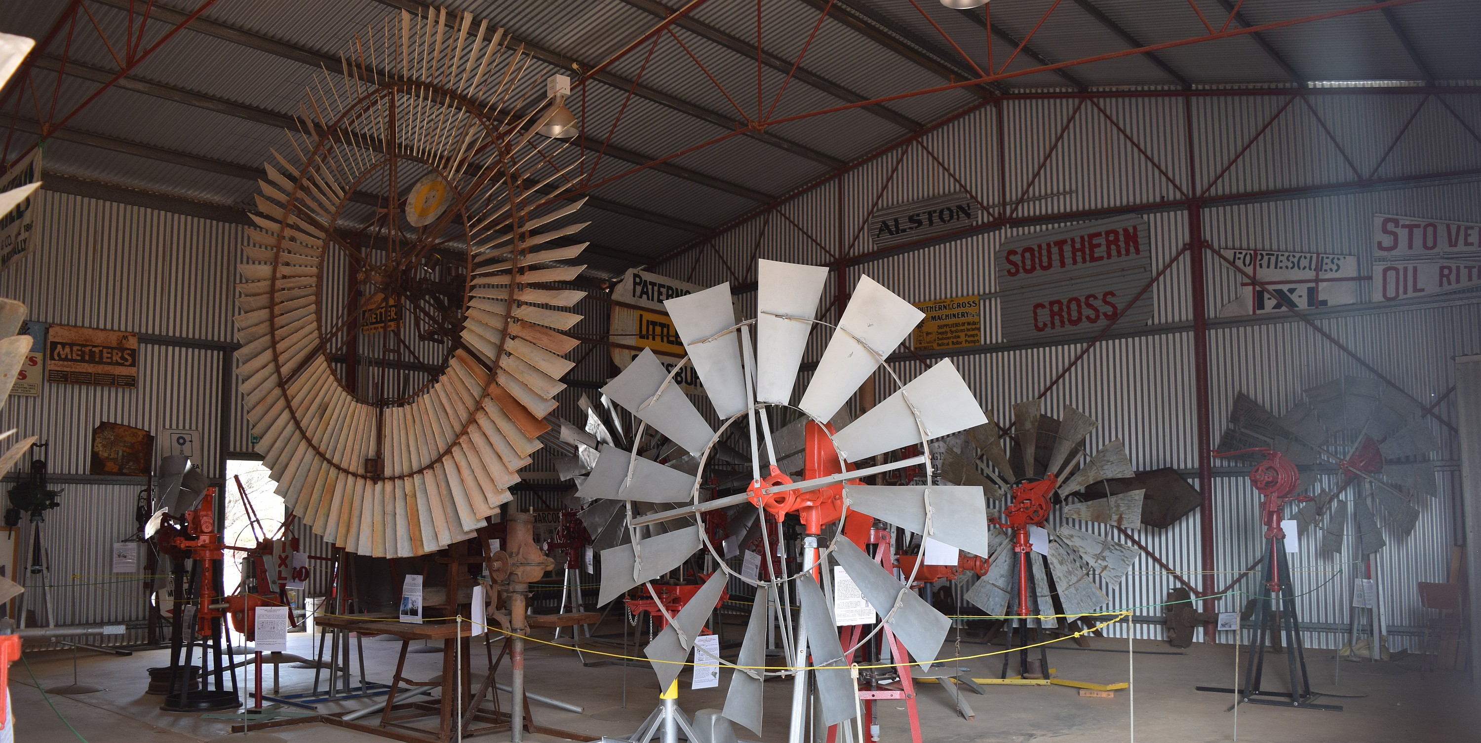 windmill display at the Morawa Museum